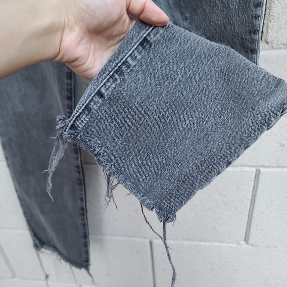 Madewell | The Perfect Vintage Jean in Cosner Wash: Knee-Rip Edition Size 28 - Picture 7 of 13